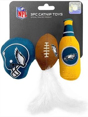 NFL EAGLES CAT PLUSH TOYS (3)